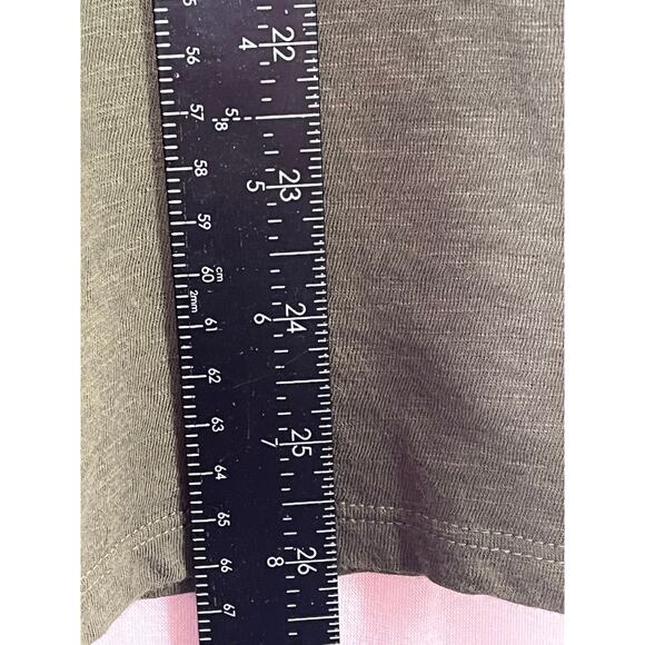 St. John's Bay 3/4 length sleeve top, embroidery and tassel detail, size XL, EUC - Picture 6 of 9